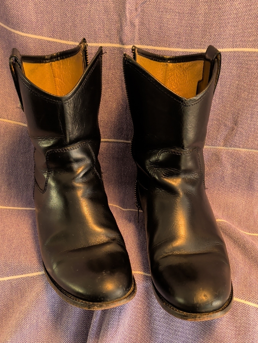 FRYE Women's Melissa Button Short Ankle Boot - Black - Size 9